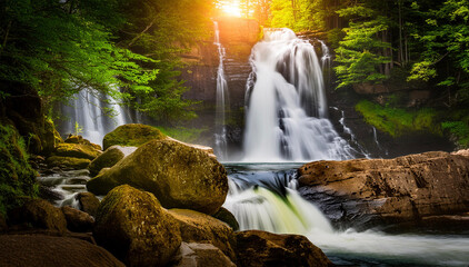Amazing Travel Photos from Plane, Foggy Forest, Waterfalls and Landscapes