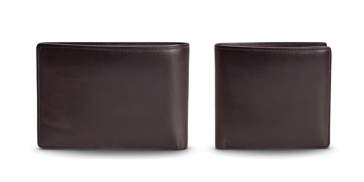 Brown leather wallet Transparent Background Images 