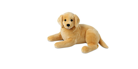 Golden retriever plush toy Transparent Background Images 