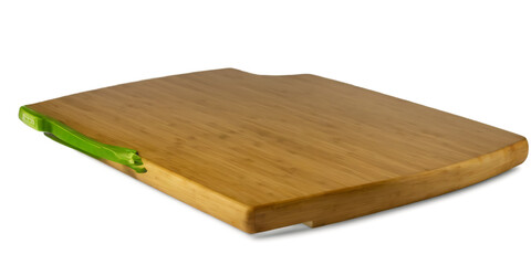 Green bamboo cutting board Transparent Background Images 