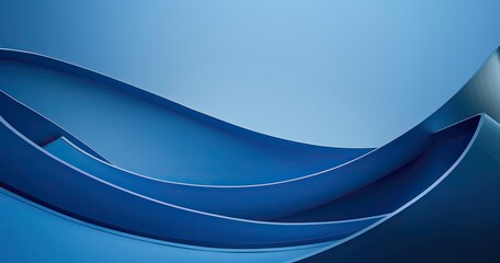the blue background is curved, in the style of precisionist style, soft tonal transitions, windows vista, flickr, handheld, simplicity, ultrafine detail