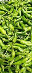 green chili on the market
