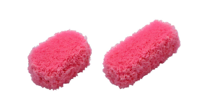 Pink bath sponge Transparent Background Images