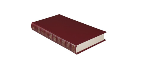 Red hardcover book Transparent Background Images 