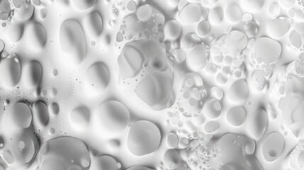 Abstract Bubbles Texture Background