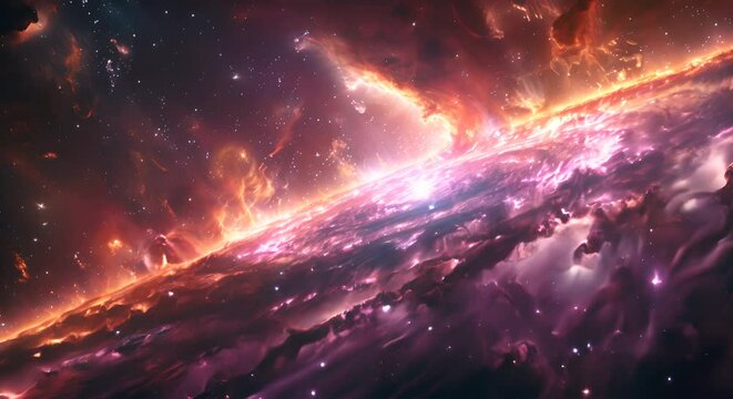 Galactic core supernova observed, gamma-ray threat