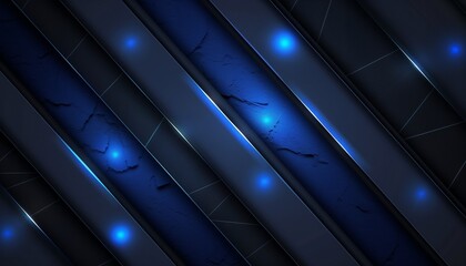 Abstract blue black layout modern tech design background