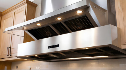 Kitchen exhaust fan in kitchen