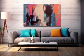 Textured Tales: Acrylic Canvases with Bold Strokes