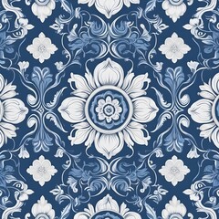 seamless pattern with ornament design