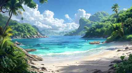 Secluded Island Serenity