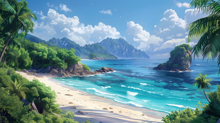 Secluded Island Serenity