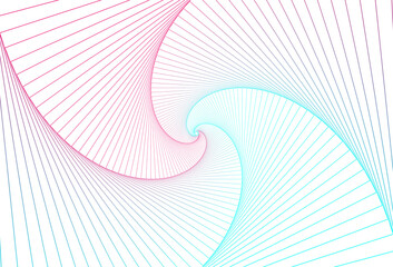 Images designed using a vector editor bring objects together into a single piece Designed to be stacked in the same size Colorful circular swirling light line design Use squares of various sizes 