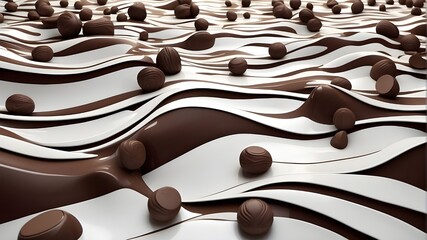 close up of chocolate cake wallpaper, zebra, texture, pattern, design, black, lines