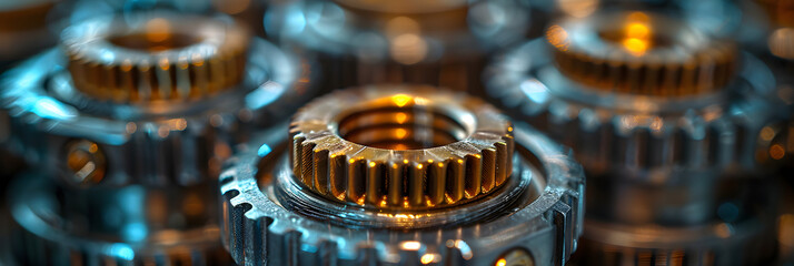 close up view of an mechanism,
Screw Thread Technology image - obrazy, fototapety, plakaty