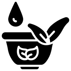 herballs icon, simple vector design