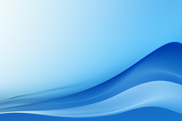 Fototapeta premium Presentation Slide Background Wallpaper Blue Wave 