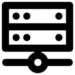server icon, simple vector design