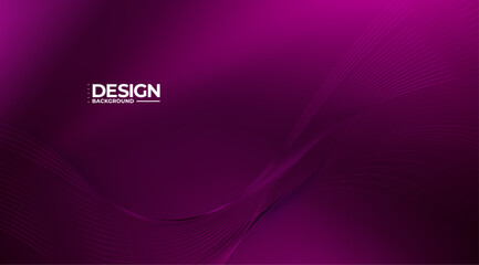 Gradient wave line style background design.