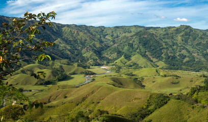 Antioquia mountainous landscape with mountains full of vegetation - San Roque, Colombia © Luis Echeverri Urrea
