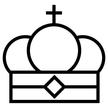 heraldry symbol icon, simple vector design