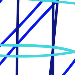 Blue abstract grid lines background 