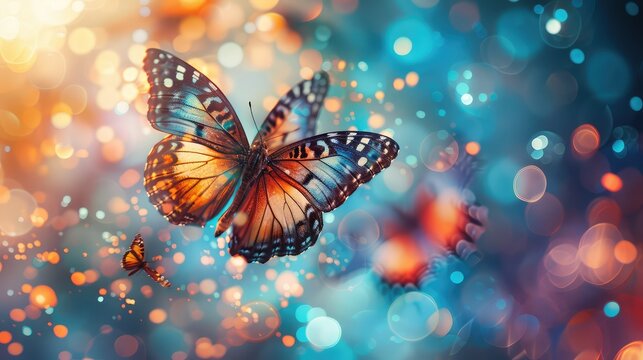 Butterfly Transformation, Beautiful images showcasing butterflies as symbols of transformation growth