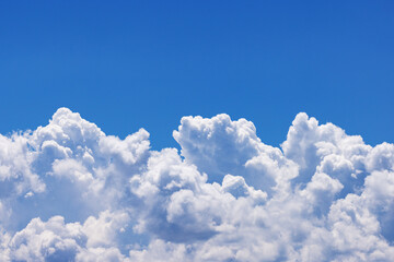 青い空と夏雲 - obrazy, fototapety, plakaty