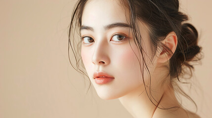 美しいアジア人女性　AI