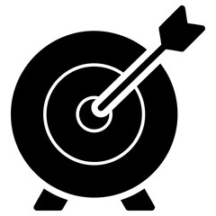 target board icon, simple vector design