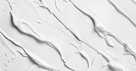 white hand cream texture
