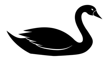 swan in the river svg file