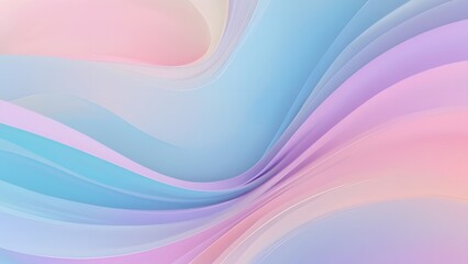 Soft pastel hues in abstract backdrop