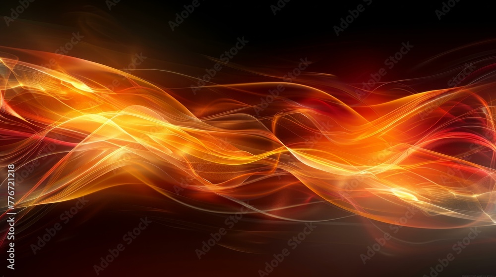Poster sleek curves and bold lines merge in a modern abstract background, a harmony of color and form, mini