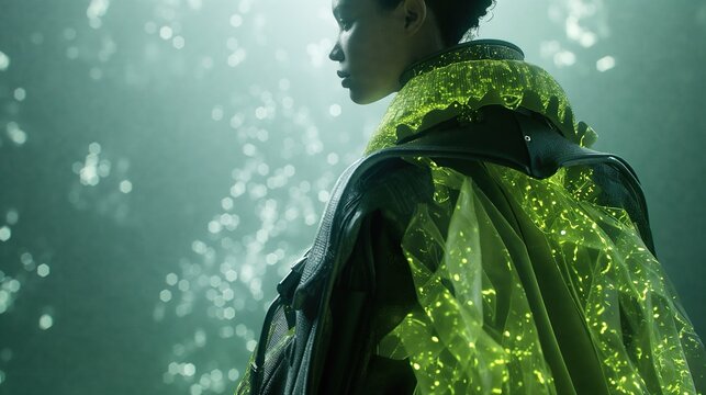 Illuminating Sustainability Model in Garment with Smart Textiles and Flexible Batteries