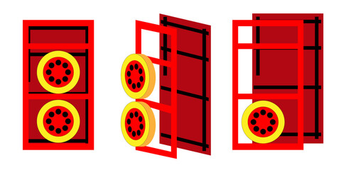 Two Fan Blower Door Testing Equipment for Air Tightness Building