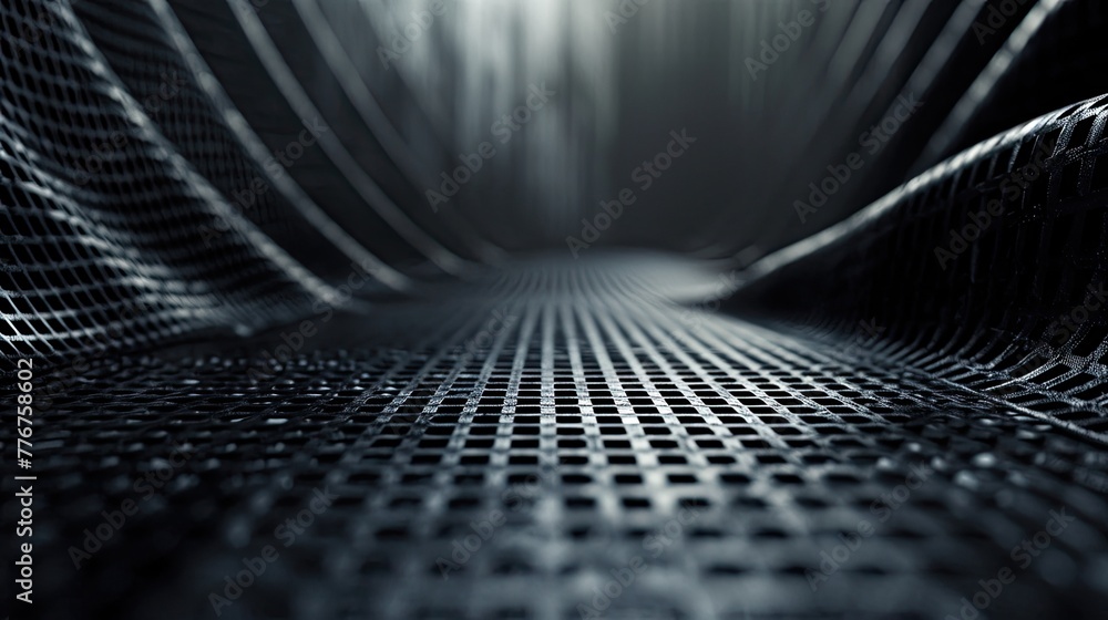 Poster textured 3d background with a sense of depth, multi-layered 3d background with textured elements for