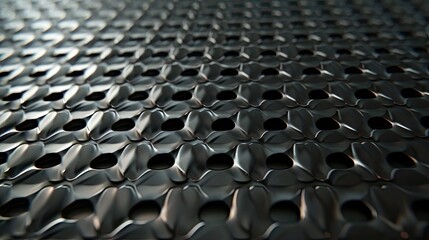 Textured 3D surface with an industrial aesthetic, Industrial-themed 3D surface with textured elements for a rugged look.