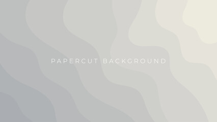 abstract colorful papercut background design