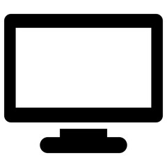 computer icon, simple vector design