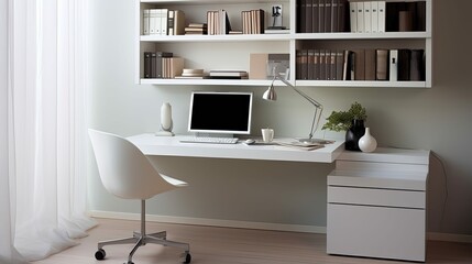 productivity interior home office desk