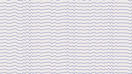 Abstract white waves line background 4k illustration.