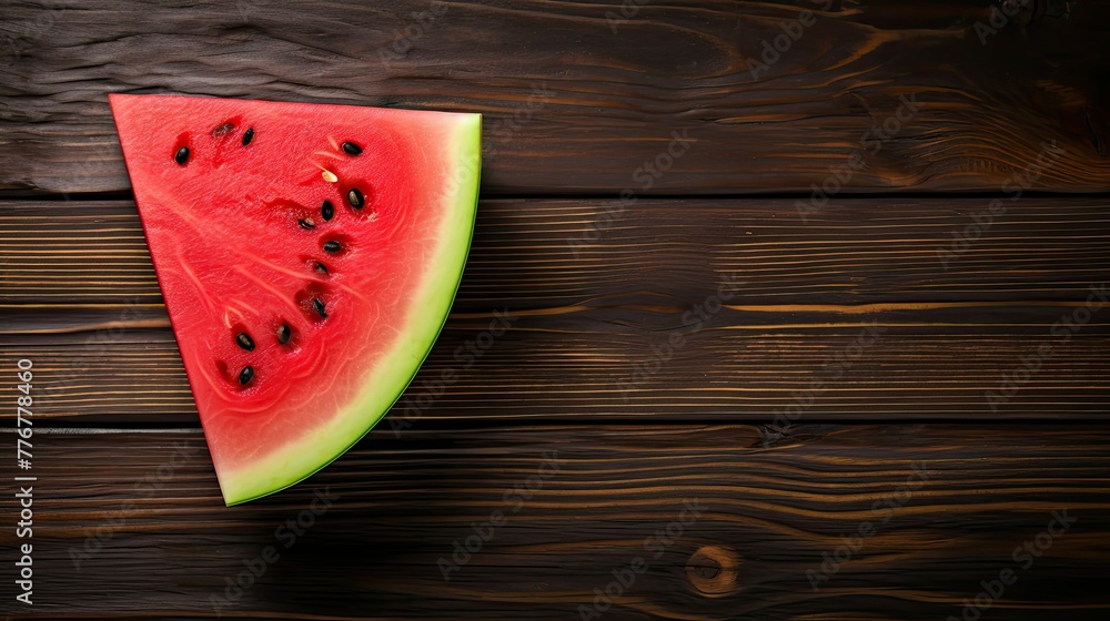 Poster red organic watermelon background