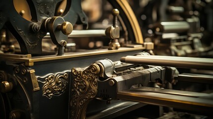 vintage publish Printing Press