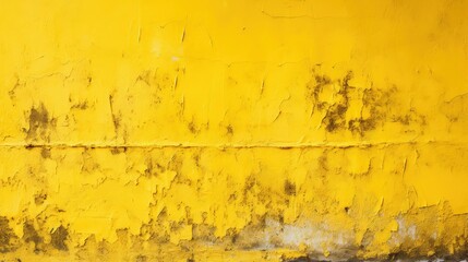 vibrant yellow concrete background