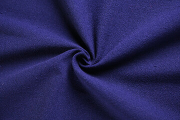 dark blue cotton texture of fabric textile industry, abstract image for fashion cloth design background