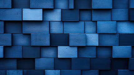 architectural blue bricks