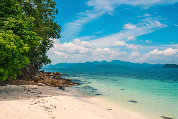 Beautiful beach in Trat province, Thailand 