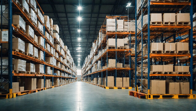 Large Distribution Center Warehouse 