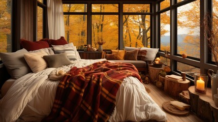 cozy fall home interior